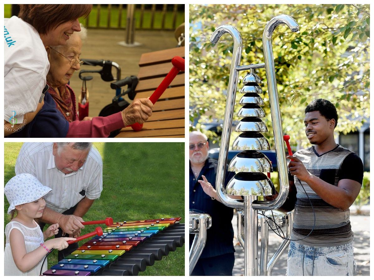 Outdoor Musical Instruments - An Upbeat Twist to Traditional Playground ...