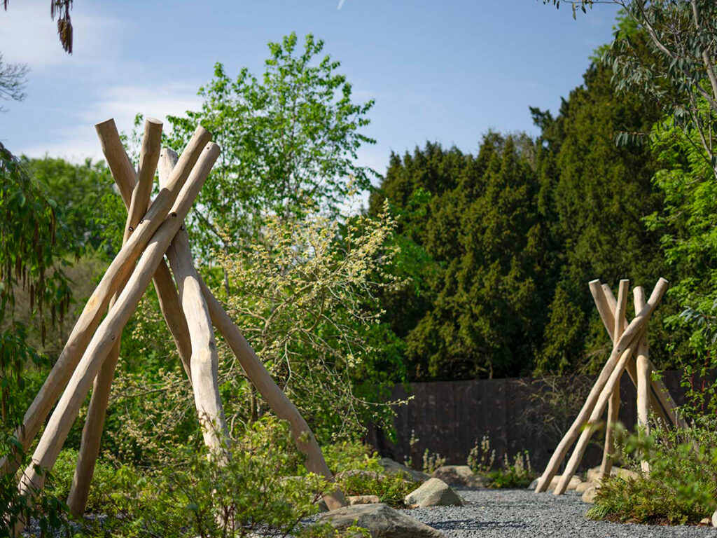 Duncan and Grove playground Teepee