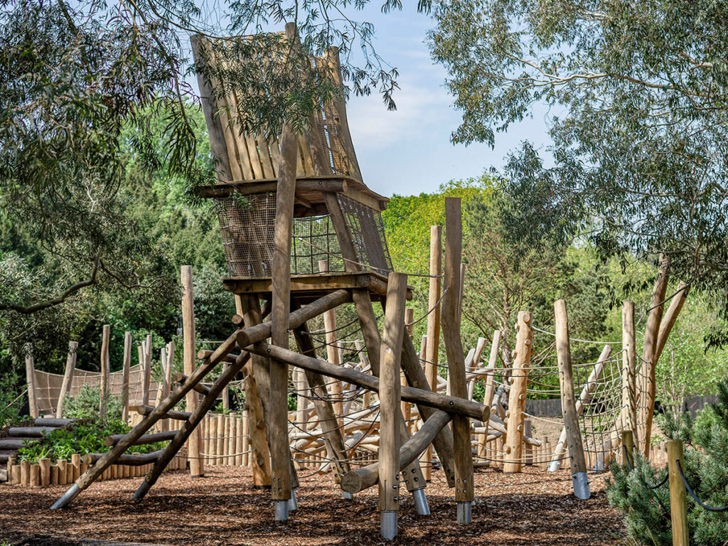 Duncan and Grove Robinia climbing frames